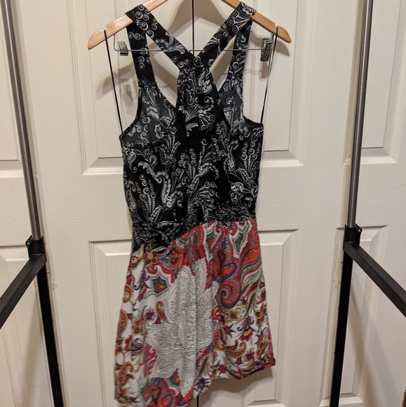 Smart Set colourful printed mini dress - Picture 3 of 5